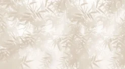 Papier peint panoramique Ombres bambous, Beige 150 x 250cm-Acte Déco Discount