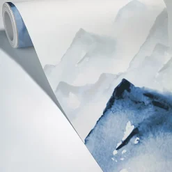 Papier peint panoramique - Yukon - Bleu - intissé : 150g/m² - 5 lés : 240x270cm-99DECO Hot