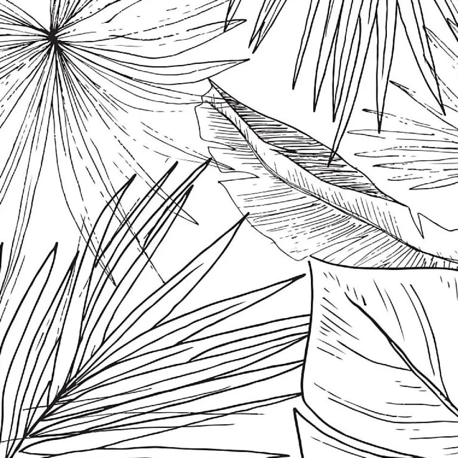 Papier peint panoramique - Lamnar - Noir - intissé : 150g/m² - 7 lés : 336x270cm-99DECO Online