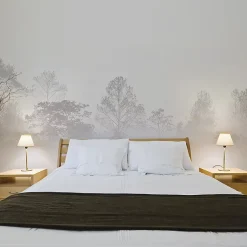 Acte Déco Papier peint panoramique Brumes matinales, Beige 300 x 250cm