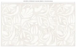 Papier peint panoramique Matis - Crème-Lé Papiers de Ninon Hot