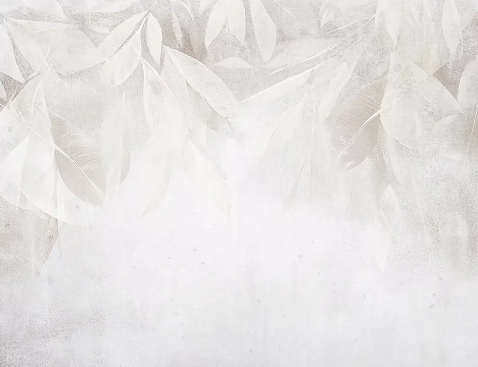 Papier Peint Panoramique Intissé Béton Boho 400x280 cm - Colle Inclus - Chambre et Salon - Moderne Papier Peint-Wallarena Online