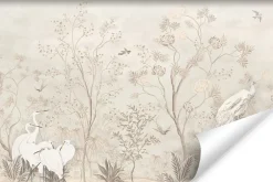 Papier Peint Photo ARBRES Feuilles Oiseaux Pour Salon 368cm x 254cm-Muralo Clearance