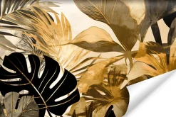 Papier Peint Photo Pour Salon PLANTES Feuilles Tropicales 405cm x 270cm-Muralo Sale