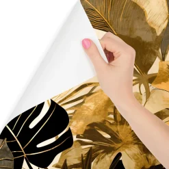 Papier Peint Photo Pour Salon PLANTES Feuilles Tropicales 405cm x 270cm-Muralo Sale