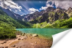 Papier Peint Photo Pour Salon PAYSAGE Lac Montagnes 270cm x 180cm-Muralo Hot