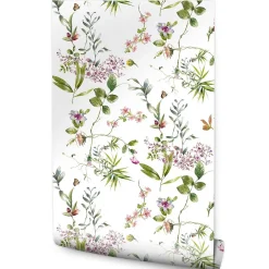 Papier Peint Pour La Chambre FLEURS De Champ Plantes-Muralo Sale