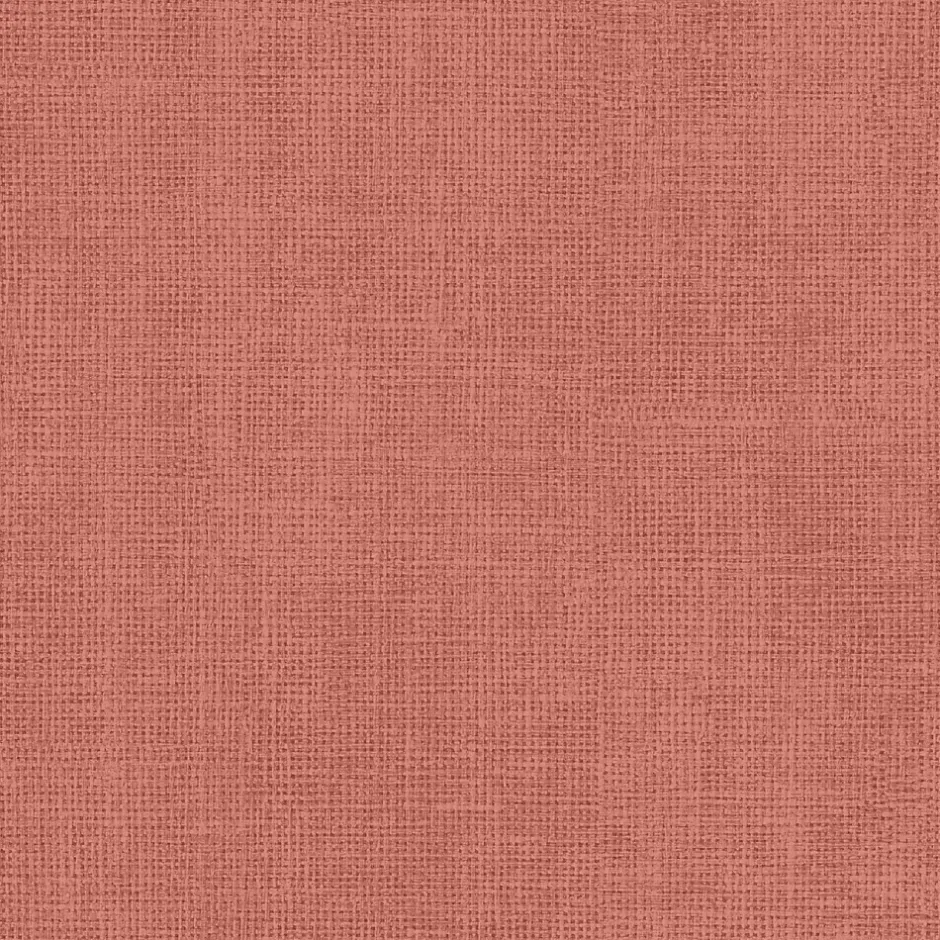 GoodHome Papier peint pré-encollé vinyle intissé uni terracotta Easy Roll Coppins l.53 x H.1005 cm