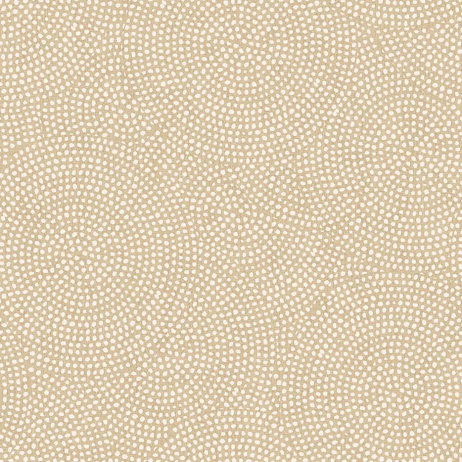 Papier peint pré-encollé vinyle intissé géométrique Easy Roll Bolsa beige l.53 x H.1005 cm-GoodHome Hot
