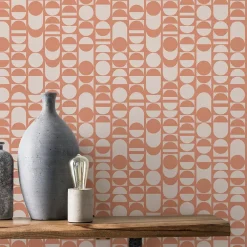 GoodHome Papier peint Suède intissé Paiute beige l.53 x H.1000 cm