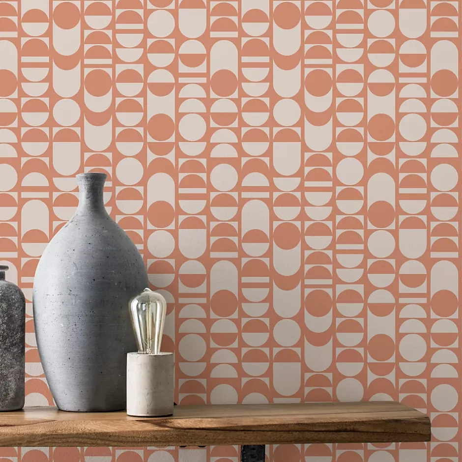 GoodHome Papier peint Suède intissé Paiute beige l.53 x H.1000 cm