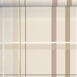 Papier peint vinyl intissé Bensimon carreau beige L.1005 x l.53cm-Lutèce Hot