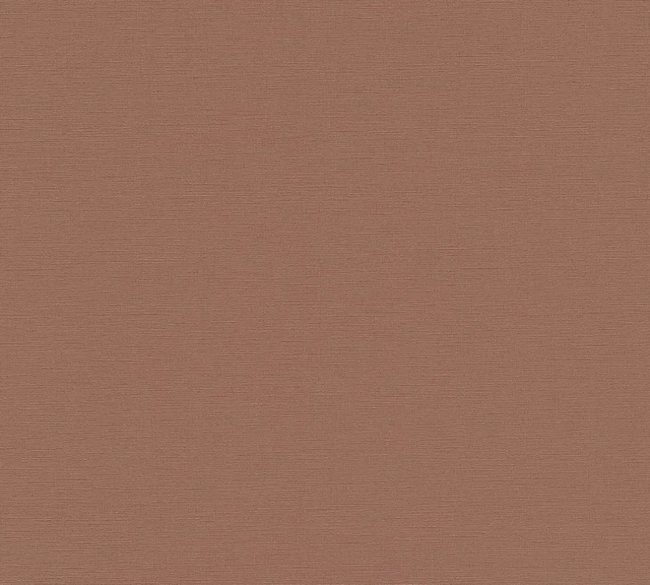 Papier peint vinyle grainé sur intissé uni orange L.1005 x l. 53 cm, As Creation Around-A.S. Creation