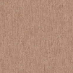 GoodHome Papier peint vinyle intissé Bolyhos uni texturé terracotta L. 10,05m x l. 0,53m