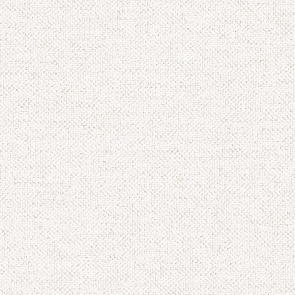 Papier peint vinyle intissé uni aspect tissu blanc L.1005 x l.53cm , Mythe-GoodHome Outlet