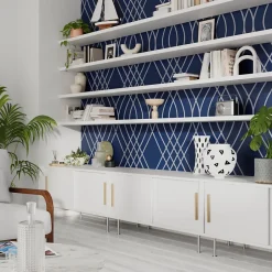 Papier peint Vinyle Intissé Mavi ble-GoodHome Hot