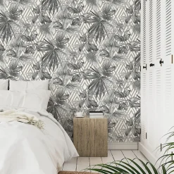 GoodHome Papier peint vinyle intissé Melun