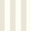 Lutece Papier peint vinyle intissé à coller rayures beige L.10 05 x l.53cm