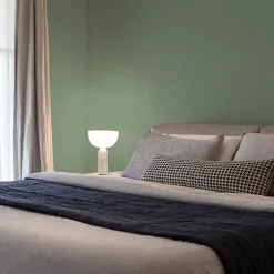 Papier peint vinyle intissé uni structuré vert L.1000 x l.52 cm Shung-GoodHome Sale