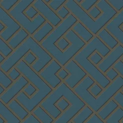 GoodHome Papier peint Vinyle Intissé Nimie vert