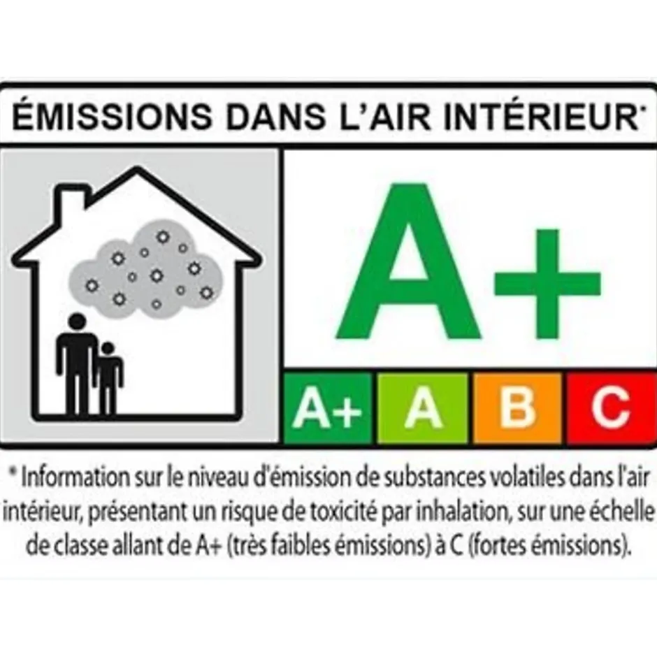 Papier peint vinyle intissé fleuri vert et beige L.1005 x l.53cm, Lutèce Floris-Lutece