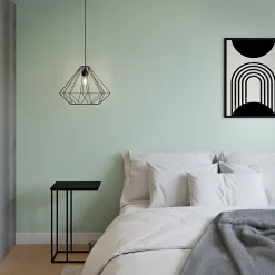 Papier peint vinyle intissé uni vert L.1005 x l.53 cm Aune-GoodHome Discount