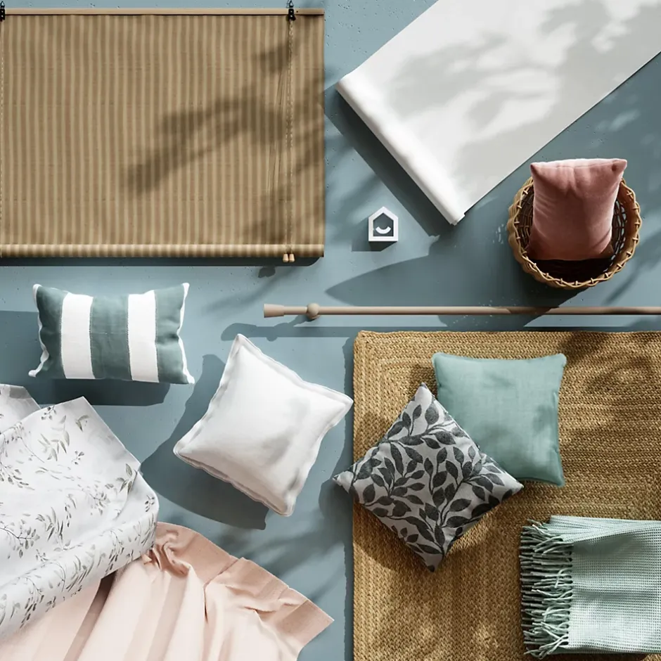 GoodHome Papier peint Vinyle Intissé Moivre blanc