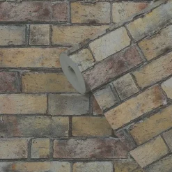 Papier peint Vinyle Intissé Hamat rose poudré-GoodHome Best