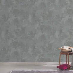 Papier peint vinyle sur intissé  Omey gris anthracite-GoodHome Outlet