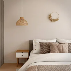 Papier peint vinyle sur intissé  Aune sable-GoodHome Sale