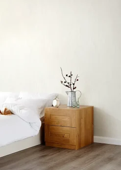 Papier peint vinyle sur intissé Lery blanc-GoodHome Best