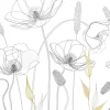 Papier peint vinyle sur intissé Fleur L.2.8 x l.1.59 m. - Réf. AS-392121-A.S. Creation Best