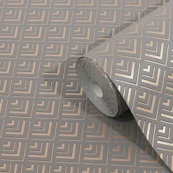 GoodHome Papier peint vinyle sur intissé Ficus noir