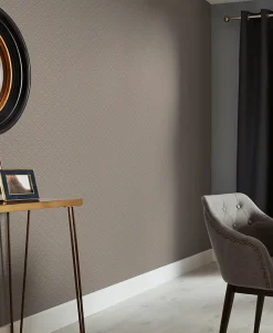 GoodHome Papier peint vinyle sur intissé Ficus noir