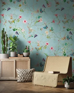 A.S. Creation Papier peint vinyle sur intissé Fleur L.2.8 x l.1.59 m. - Réf. AS-382681