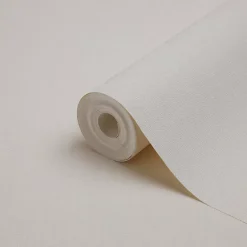 GoodHome Papier peint vinyle sur intissé Tille blanc