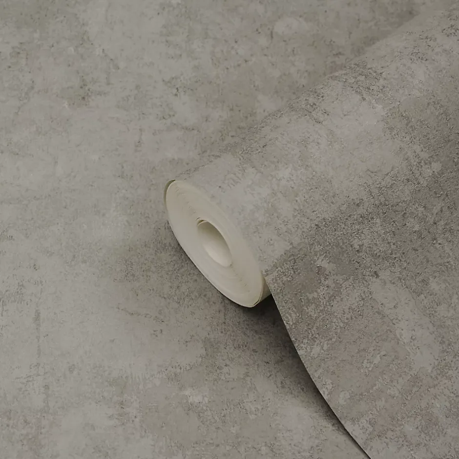 Papier peint vinyle sur intissé Omey marron-GoodHome Clearance