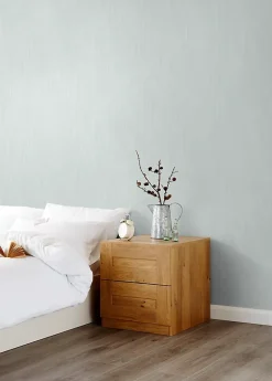 GoodHome Papier peint vinyle sur intissé Lery gris clair