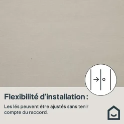 Papier peint vinyle sur intissé Tille beige-GoodHome New