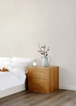 GoodHome Papier peint vinyle sur intissé Lery beige