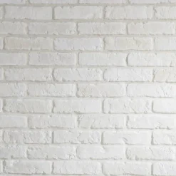 Decoon Parement brique blanche béton 0,68 m2