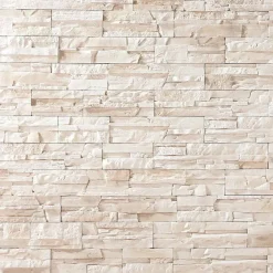 Decoon Parement imitation pierre beige béton 0,52 m2