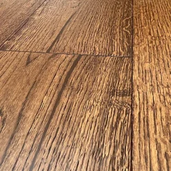 Parquet Chêne contrecollé verni brossé Rustique Old Brown 190x18mm - Longueurs Variables de 400 à 1900mm - 3mm de couche d'usure-Premibel Parquet