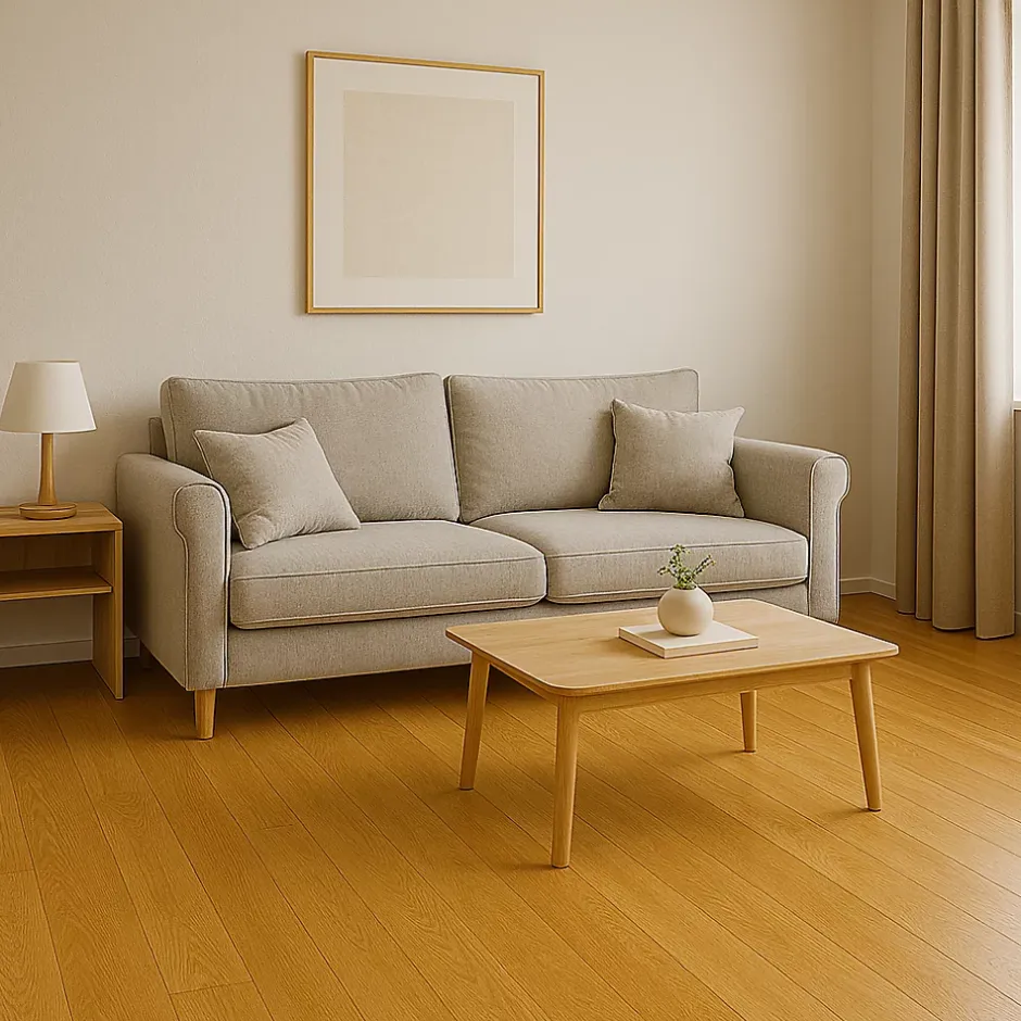 Parquet contrecollé Chêne naturel - Lame droite - Huilé - Lissé Doux - 1900x190x14mm-Wood And Cotta Best