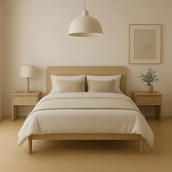 Wood And Cotta Parquet contrecollé Chêne naturel - Lame droite - Huilé - Lissé Doux - 2130x145x14mm