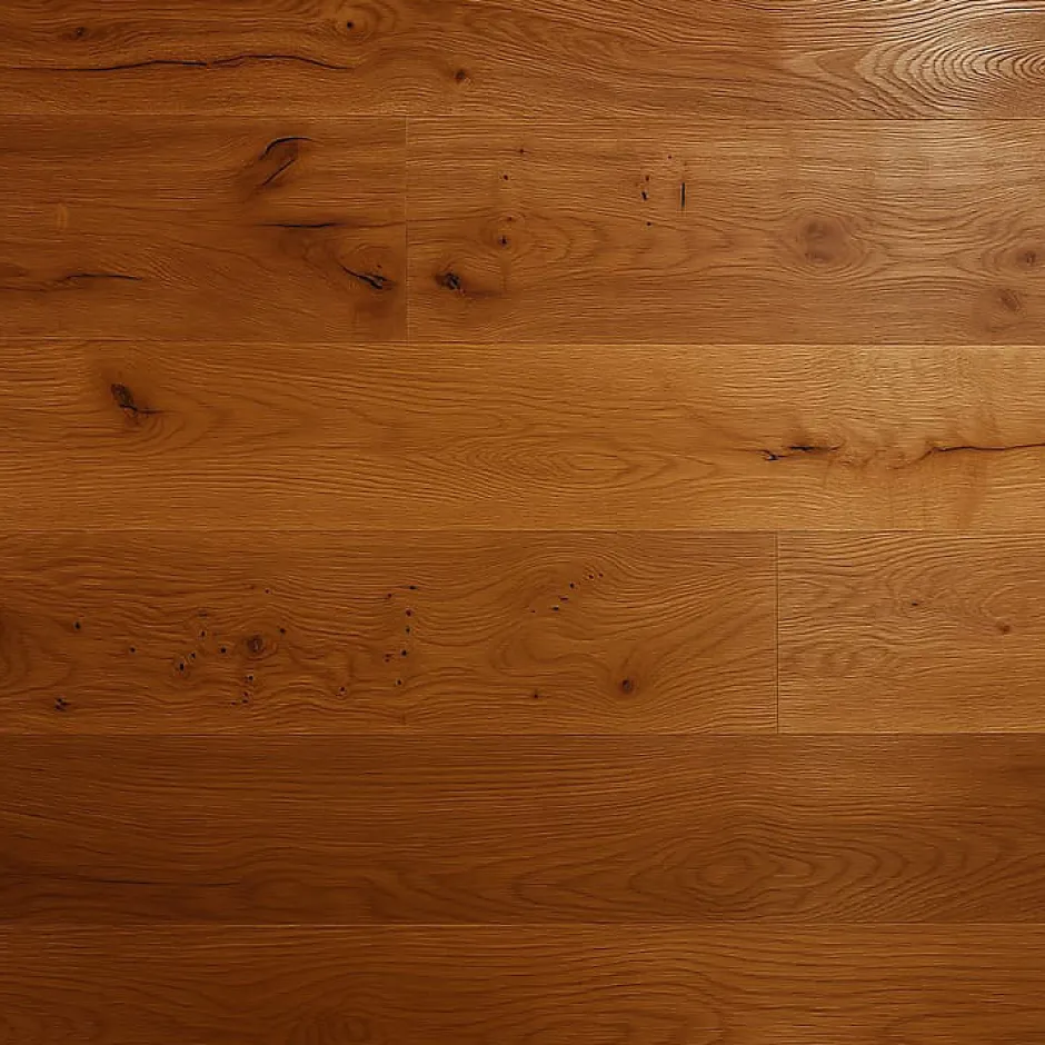 Wood And Cotta Parquet contrecollé Chêne naturel - Lame droite - Huilé - 2200x260x15mm