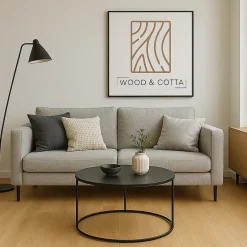 Wood And Cotta Parquet contrecollé Chêne naturel - Lame droite - Huilé - 2200x260x15mm