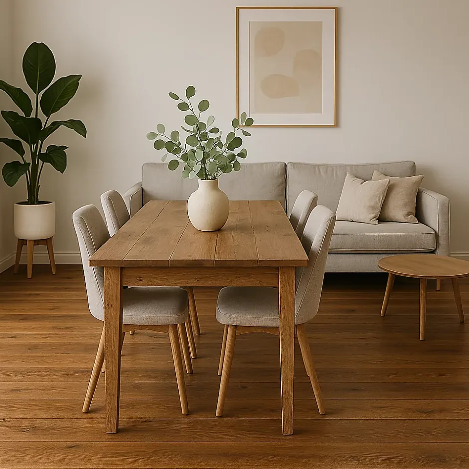 Parquet contrecollé Chêne naturel - Lame droite - Huilé - Fumé foncé 1900x190x14mm-Wood And Cotta Online