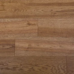 Parquet contrecollé clipsable Skara M en chêne verni brun rustique-GoodHome Hot