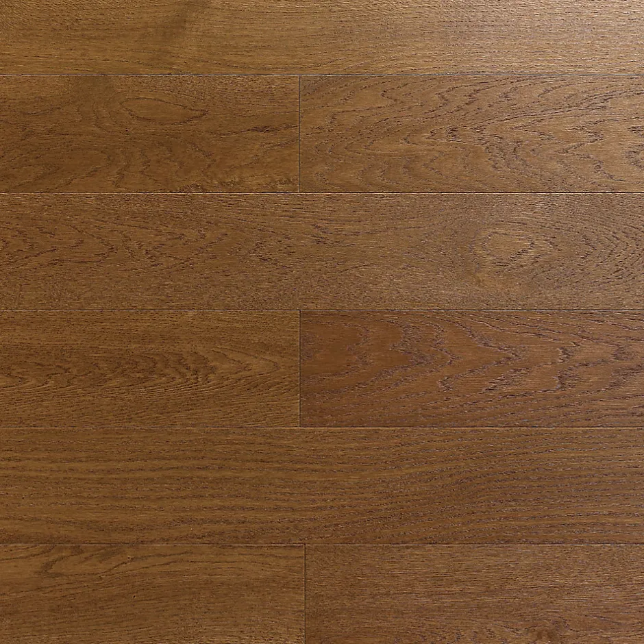 Parquet contrecollé clipsable Skara L en chêne huilé rustique compatible pièces humides-GoodHome Outlet